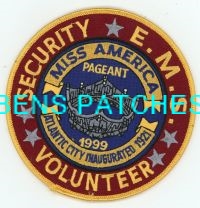 NEW JERSEY,MISS AMERICA SECURITY EMS VOLUNTEER 1